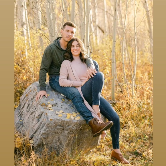 Express / 2 piece sweater set + bodysuit / dusty pink - Picture 10 of 11